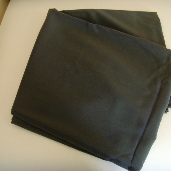 Pure Silk Chiffon Fabric in Gunmetal Gray (Deep Gray) - Picture 8 of 13